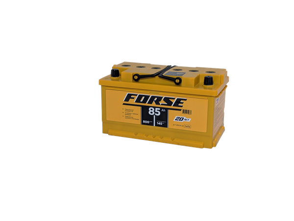 Изображение товара Автомобильный аккумулятор Forse R+ низкий 800A / 6CT-85VLR низк. (85 А/ч)