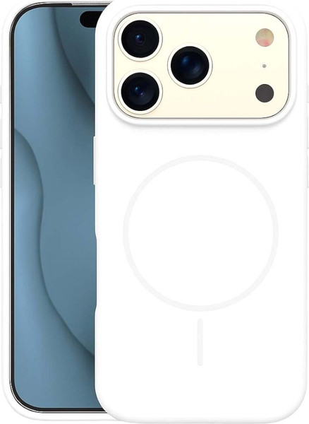 Изображение товара Чехол-накладка Bingo Silicone Magnetic для iPhone 17 Pro Max (белый)