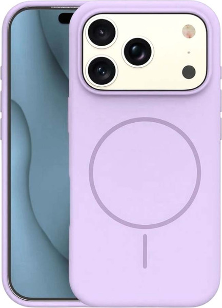 Изображение товара Чехол-накладка Bingo Silicone Magnetic для iPhone 17 Pro Max (лиловый)