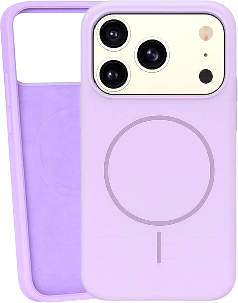 Изображение товара Чехол-накладка Bingo Silicone Magnetic для iPhone 17 Pro Max (лиловый)