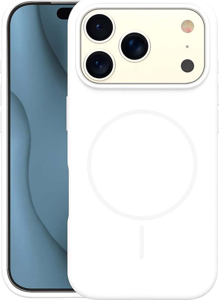 Изображение товара Чехол-накладка Bingo Silicone Magnetic для iPhone 17 Pro (белый)
