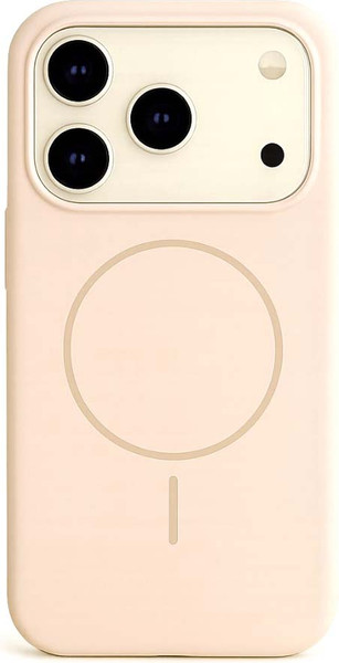 Изображение товара Чехол-накладка Bingo Silicone Magnetic для iPhone 17 Pro (пудровый)
