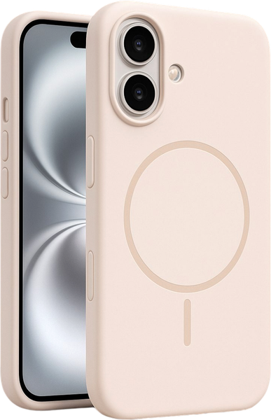 Изображение товара Чехол-накладка Bingo Silicone Magnetic для iPhone 17 (пудровый)