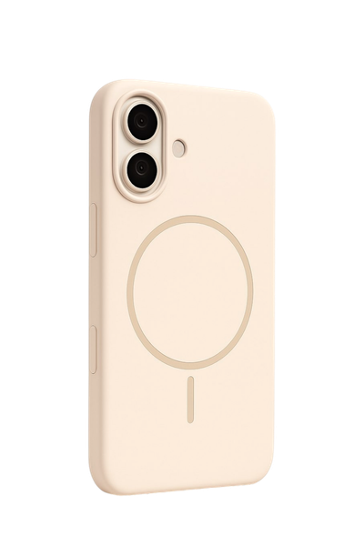 Изображение товара Чехол-накладка Bingo Silicone Magnetic для iPhone 17 (пудровый)