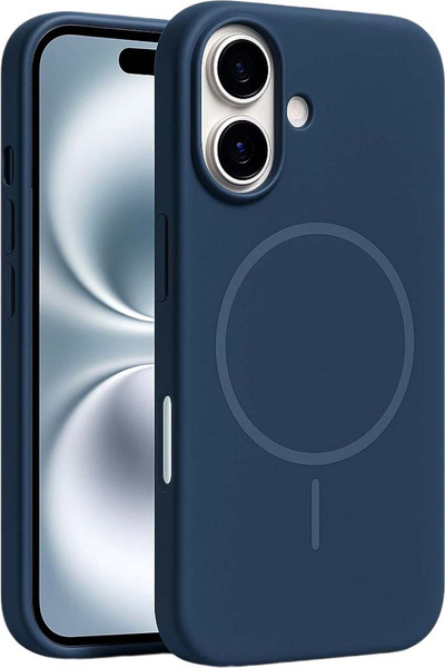 Изображение товара Чехол-накладка Bingo Silicone Magnetic для iPhone 17 (синий)