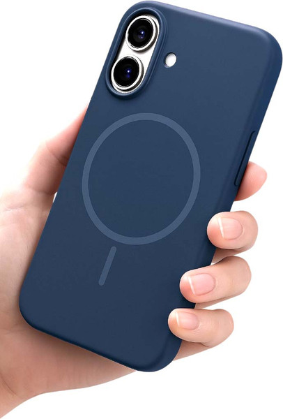 Изображение товара Чехол-накладка Bingo Silicone Magnetic для iPhone 17 (синий)