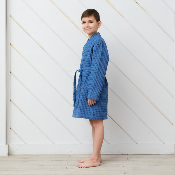 Изображение товара Халат детский Крошка Я Boho / 6243551 (р.30, синий)