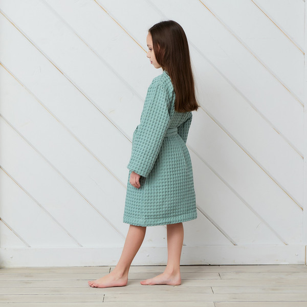 Изображение товара Халат детский Крошка Я Boho / 6243548 (р.30, мятный)