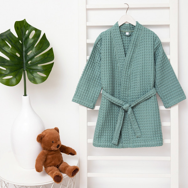 Изображение товара Халат детский Крошка Я Boho / 6243548 (р.30, мятный)