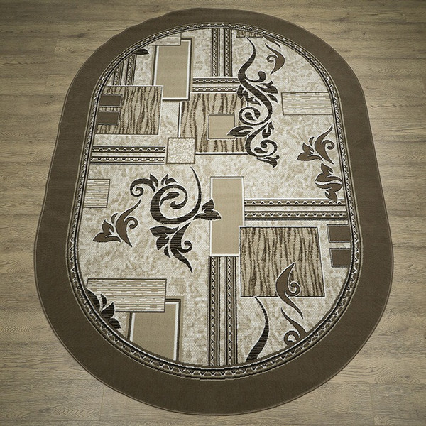 Изображение товара Ковер Белка Лайла де Люкс 15839 10834 Овал (2х5)