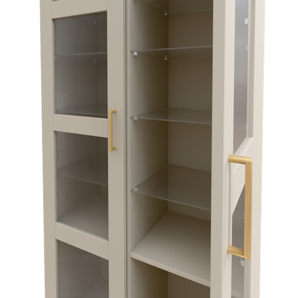 Изображение товара Шкаф с витриной Mio Tesoro Нави 2.15.16.090.19 (кашемир)