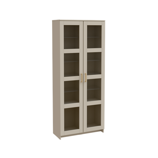 Изображение товара Шкаф с витриной Mio Tesoro Нави 2.15.16.090.19 (кашемир)