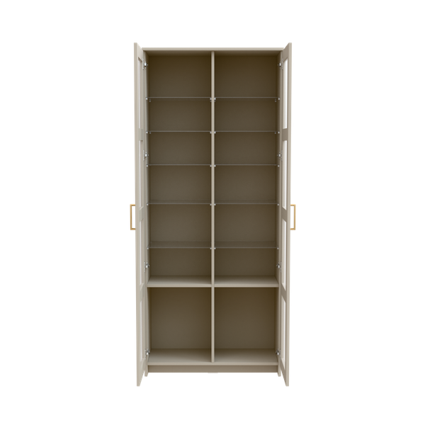 Изображение товара Шкаф с витриной Mio Tesoro Нави 2.15.16.090.19 (кашемир)