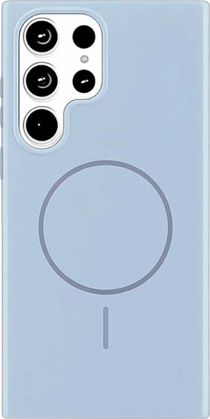 Изображение товара Чехол-накладка Bingo Silicone Magnetic для Samsung S25 Ultra (голубой)