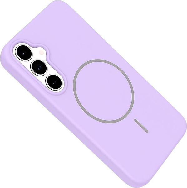 Изображение товара Чехол-накладка Bingo Silicone Magnetic для Samsung S25 (лиловый)