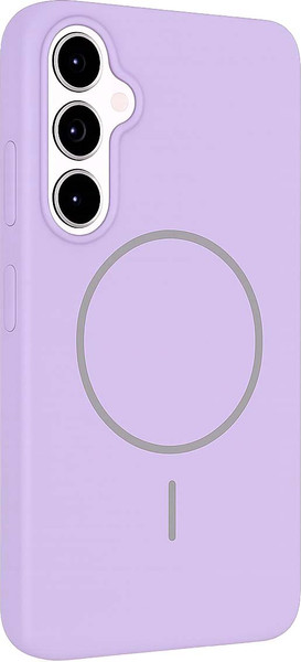 Изображение товара Чехол-накладка Bingo Silicone Magnetic для Samsung S25 (лиловый)