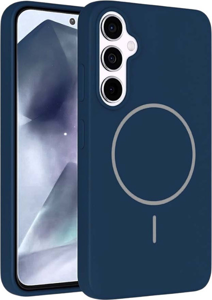 Изображение товара Чехол-накладка Bingo Silicone Magnetic для Samsung S25 (синий)