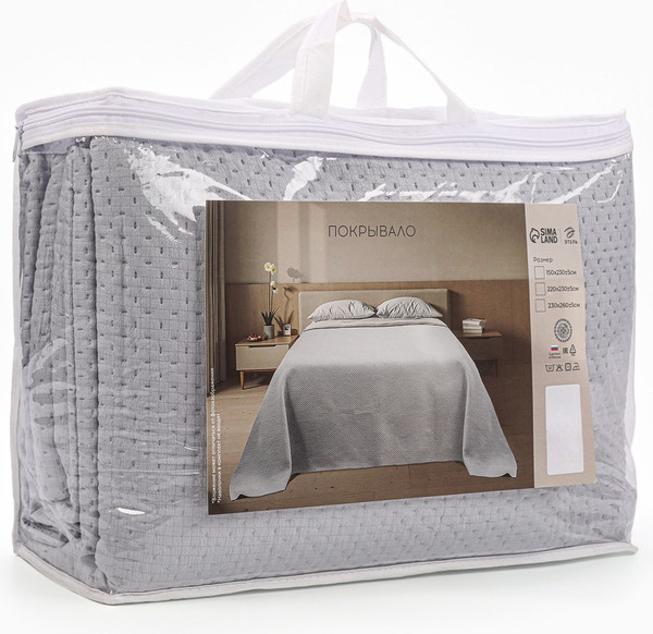 Изображение товара Покрывало Этель 10871257 (серый)