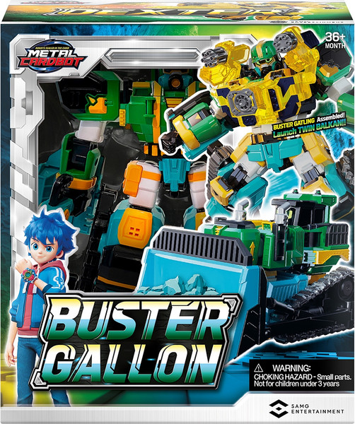 Изображение товара Робот-трансформер Metal Cardbot Бастер Галлон / 69018