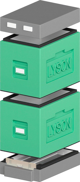 Изображение товара Улей Lyson Дадан На 6 Рамок / WDD113 (зеленый/серый)