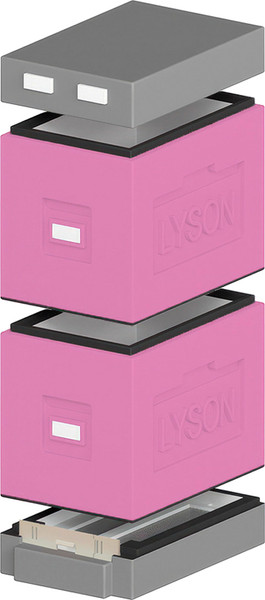 Изображение товара Улей Lyson Дадан На 6 Рамок / WDD110 (фиолетовый/серый)