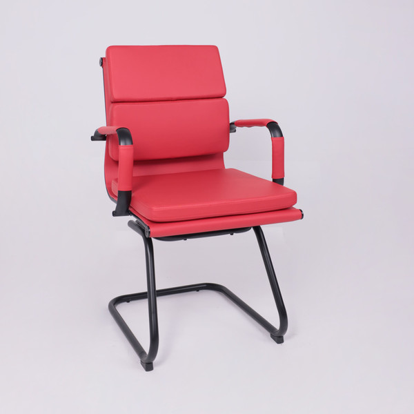 Изображение товара Стул офисный AksHome Indigo CF (красный/черный)