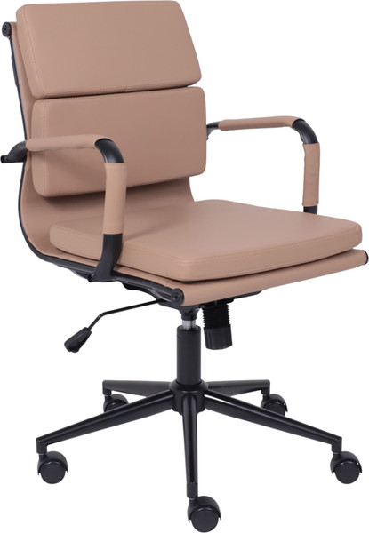 Изображение товара Кресло офисное AksHome Indigo LB (кофейный/черный)