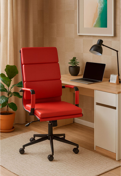 Изображение товара Кресло офисное AksHome Indigo ( красный/черный)