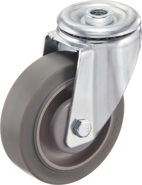 Изображение товара Опора колесная для тележки складской Стелла-техник N48100TPRD