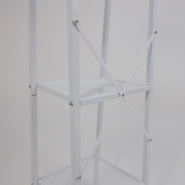 Изображение товара Стеллаж AksHome Aurora 35x35x148мм (белый)