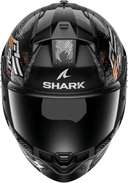 Изображение товара Мотошлем Shark Helmets Ridill 2 Molokai HE1109E-KSO-XXL (XXL, черный/серебристый/оранжевый)