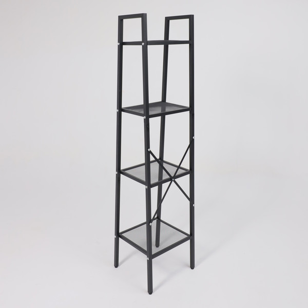 Изображение товара Стеллаж AksHome Aurora 35x35x148мм (черный)