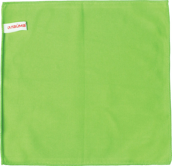 Изображение товара Салфетка хозяйственная Laima Для стекла и зеркал / 603933 (зеленый)