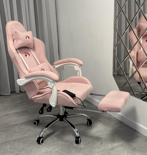 Изображение товара Кресло геймерское Calviano Avanti Ultimato (Pink Fabric)