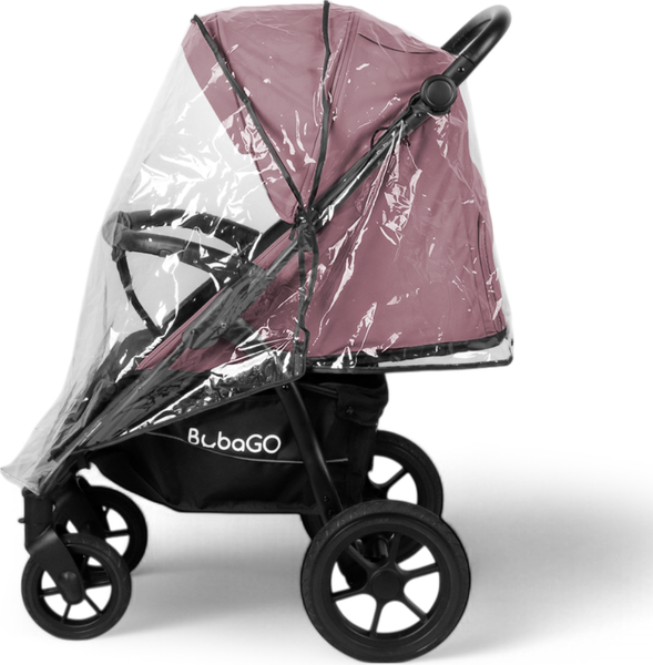 Изображение товара Детская прогулочная коляска Bubago Model Cross City Lux / BG 168-5 (пыльно-розовый)
