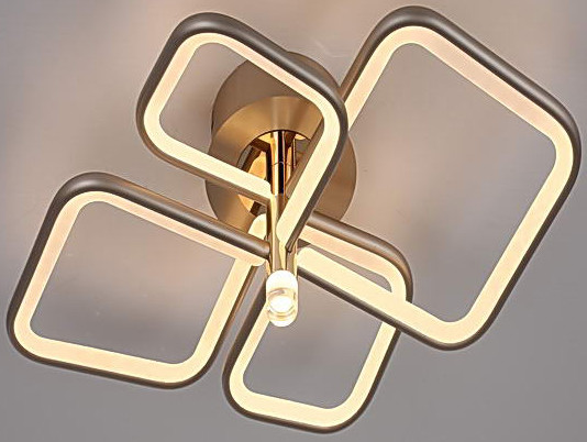 Изображение товара Люстра Aitin-Pro N9247/2+2 (матовое серебро)