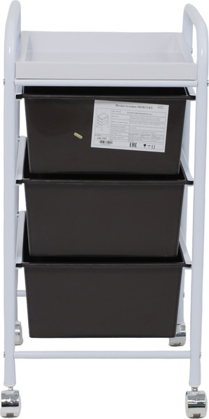 Изображение товара Система хранения AksHome Mercury (белый/коричневый)