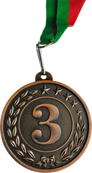 Изображение товара Медаль для награждения ZEZ Sport 2564-WXS-3 