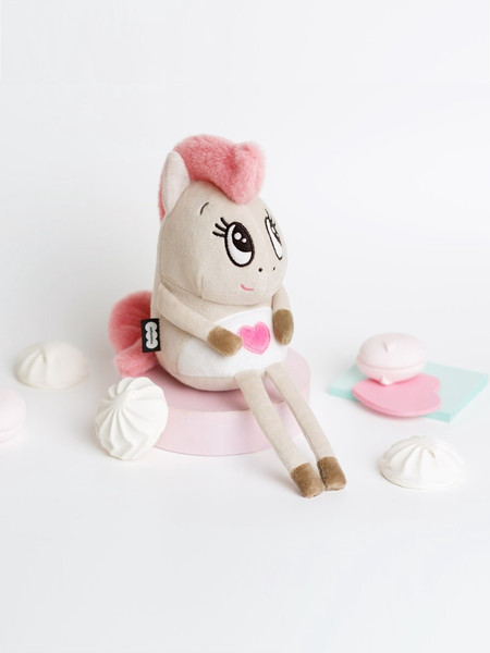 Изображение товара Мягкая игрушка Мякиши Лошадка Валентинка / 10917386