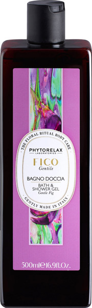 Изображение товара Гель для душа Phytorelax Laboratories Bath & Shower Gel Gentle Fig (500мл)