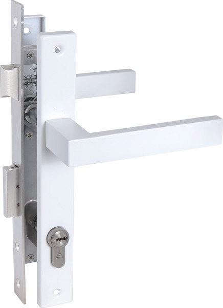 Изображение товара Замок врезной Стандарт 8520.01.9016 ключ-ключ (белый)