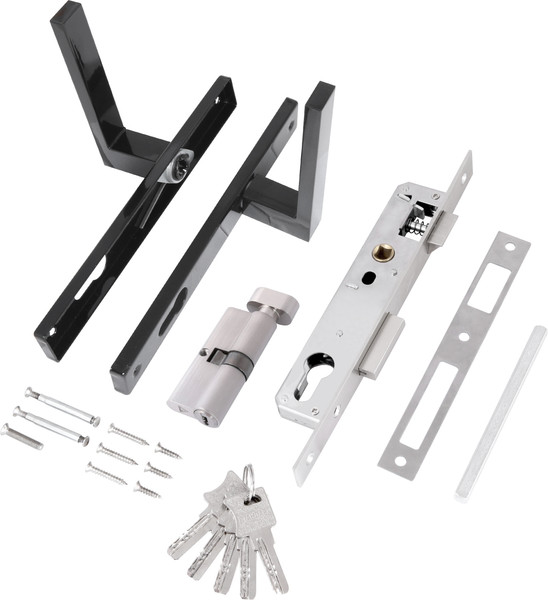 Изображение товара Замок врезной Стандарт 8520.02.9005 ключ-вертушка (черный)