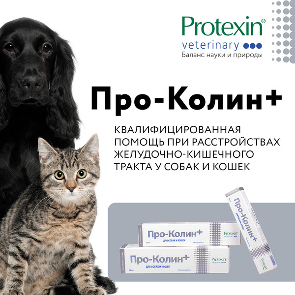Изображение товара Кормовая добавка для животных Protexin Проколин (60мл)