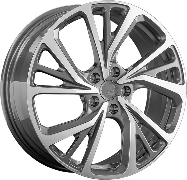 Изображение товара Литой диск LS wheels Forged FG22 19x7" 5x114.3мм DIA 67.1мм ET 45мм GMF