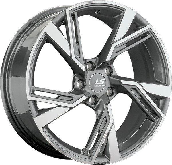 Литой диск LS wheels Forged FG23 19x8" 5x114.3мм DIA 67.1мм ET 45мм GMF — фото 3