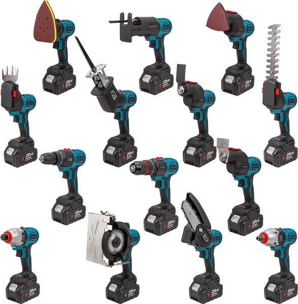 Изображение товара Набор электроинструмента RockForce RF-JCB-18MT-B (58122)