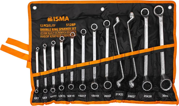 Изображение товара Набор ключей ISMA ISMA-5128P (63048)