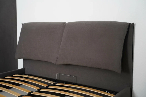 Изображение товара Двуспальная кровать ДСВ Венеция 1.8 (графит софт)