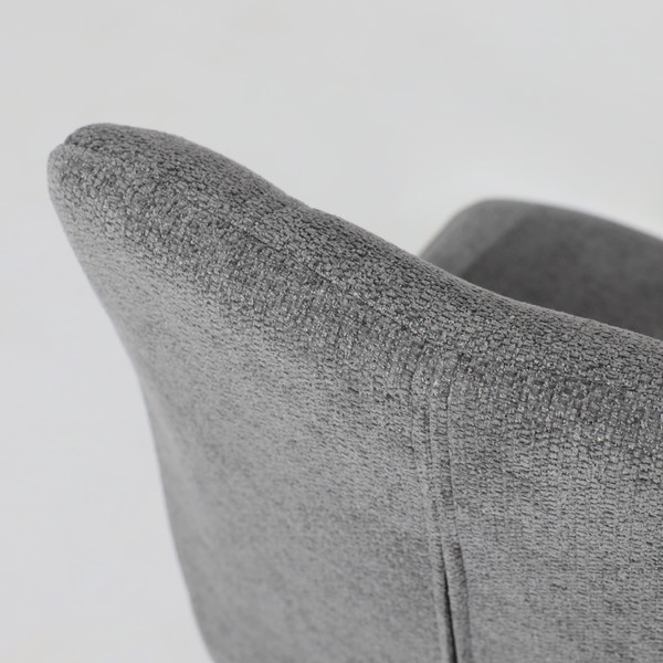 Изображение товара Стул Мамадома Smart-R 360 (g22 Graphite шенилл Lux - d10 Hematite Lux\черный)