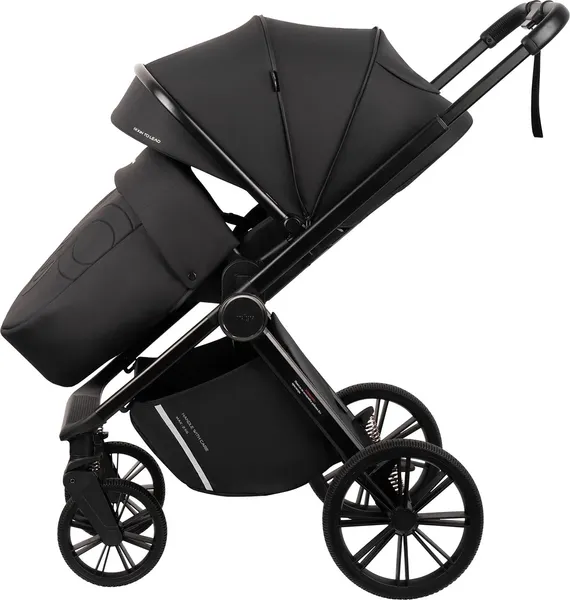 Изображение товара Детская универсальная коляска INDIGO Sting 3в1 (черный)